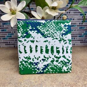 NWOT OTG 247 #3 Crissy Python Green pouch bag